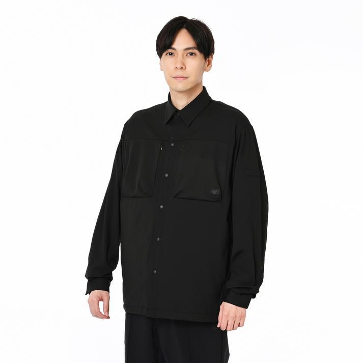 New Balance（ニューバランス） M ニットシャツ シャツ AMT55723BK ABC