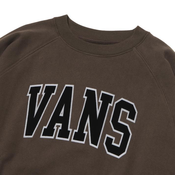 VANS（ヴァンズ） M LOGO Crew Neck Sweat スウェットクルー