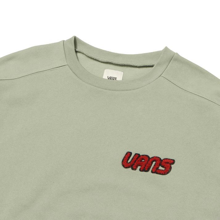 VANS（ヴァンズ） W patch logo sweat スウェットクルー 125K3043400