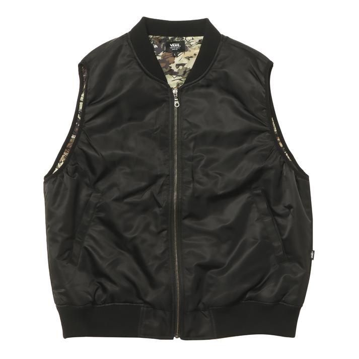 VANS（ヴァンズ） M Vintage Twill Bomber VST ベスト 125K1091000