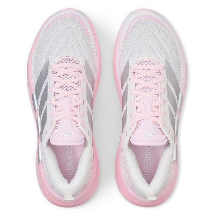 CASTELBAJAC スポーツシューズ 薄グレー/ピンク adidas（アディダス） SUPERNOVA GLIDE W スーパーノヴァ グライド W