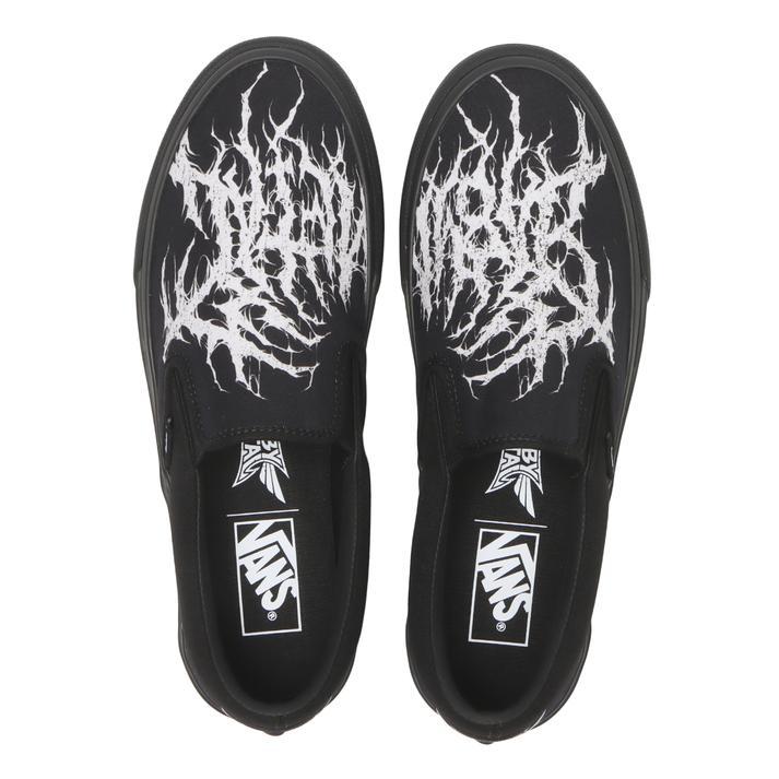 VANS（ヴァンズ） SLIP ON スリッポン V98CF BABYMETAL BLACK/WHITE