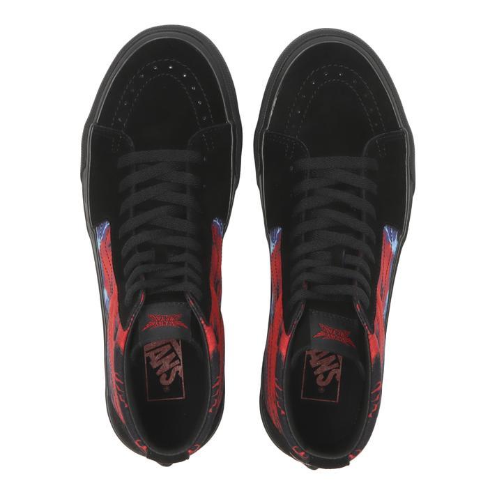 VANS（ヴァンズ） SK8-HI スケートハイ V38CF BABYMETAL BLACK/RED