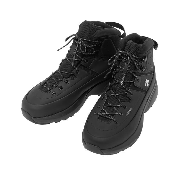 【DESCENTE】ブラック ブーツ US 6 24cm DESCENTE（デサント） DTRACE LANDTREK AGAT DTRACE LANDTREK AGAT