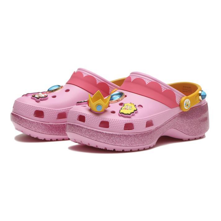 crocs（クロックス） PRINCESSPEACH CLS PLTFRM W ピーチ姫 クラシック