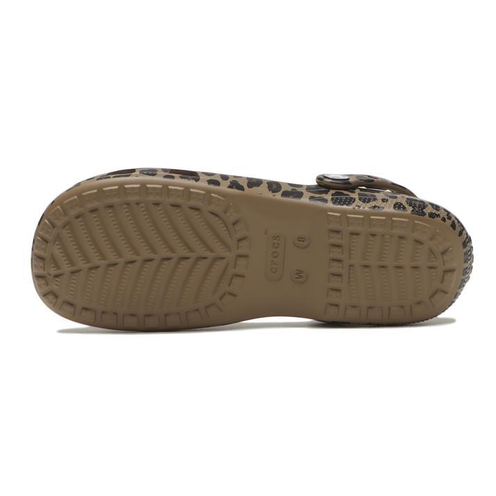 crocs クロックス CLASSIC ANIMAL BALLET W クラシック アニマル バレエ 212478-2LD SEPIA/LEOPARDの画像