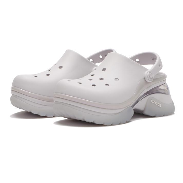 CROCS クロックス スーパー ベイ クロッグ 23cm W7 ホワイト 厚底 crocs（クロックス） レディース SUPER BAE CLOG W スーパー ベイ