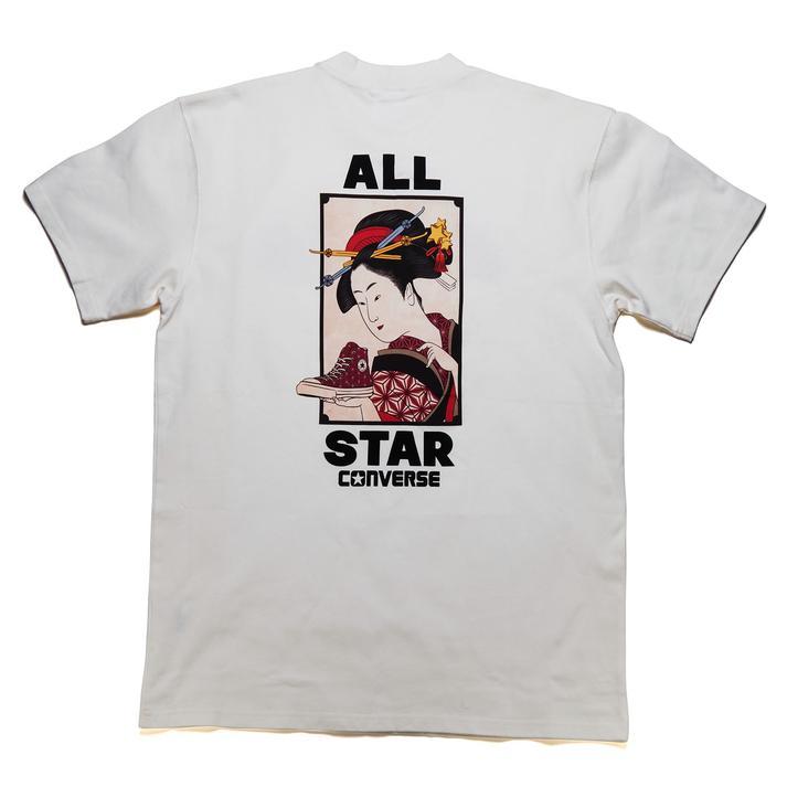 CONVERSE（コンバース） CV BIJINGA PRINT T SHIRT CV美人画プリントTシャツ 41300200 ABC ...