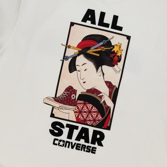 CONVERSE（コンバース） CV BIJINGA PRINT T SHIRT CV美人画プリントTシャツ 41300200 ABC ...