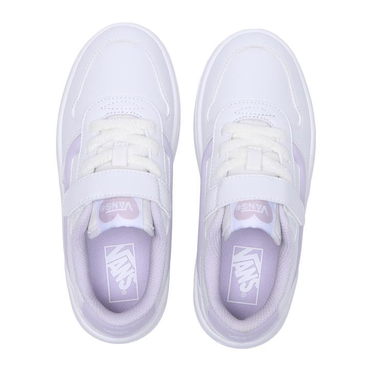 VANS（ヴァンズ） キッズ 17-22 IVY アイビー V2952K WHITE/LILAC