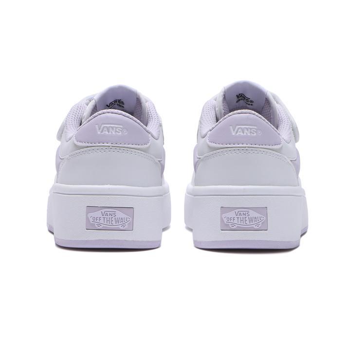 VANS（ヴァンズ） キッズ 17-22 IVY アイビー V2952K WHITE/LILAC