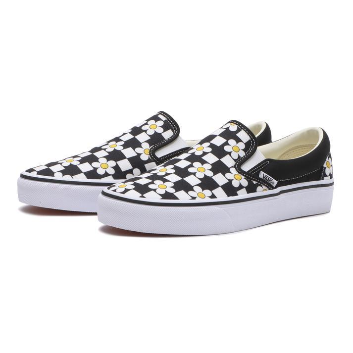 VANS（ヴァンズ） SLIP ON スリッポン V98CF CKFL CHECKER/FLOWER