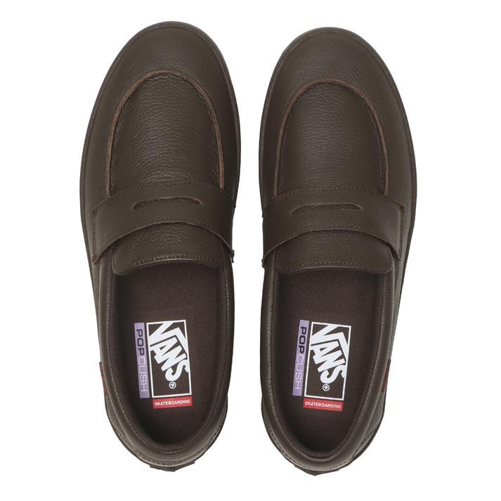 VANS（ヴァンズ） SKATE LOAFER スケート ローファー VN000VAQFSB RUST