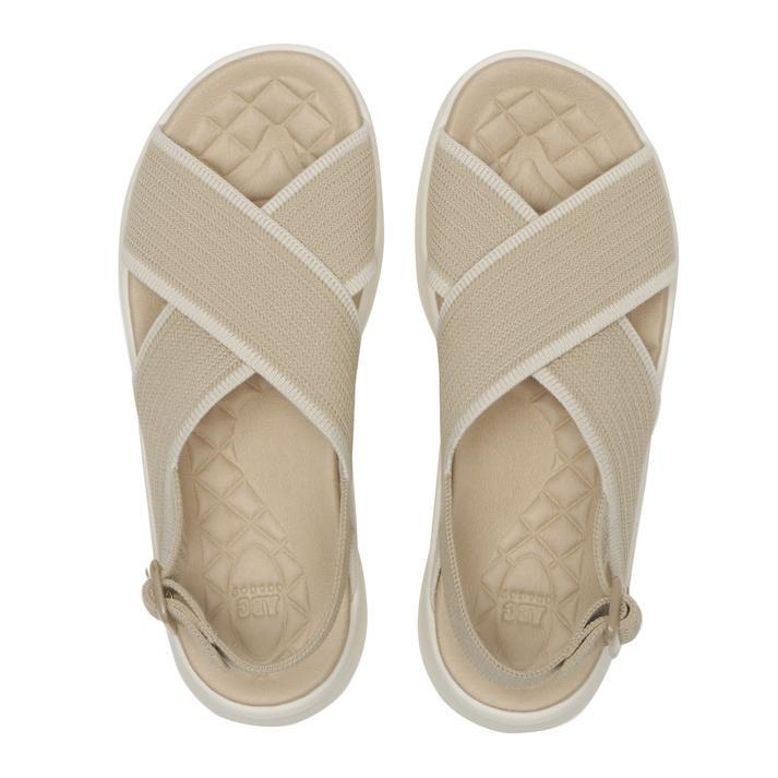 ABC品 レディース ABC SELECT エービーシーセレクト CL CROSS KNIT SANDAL 5