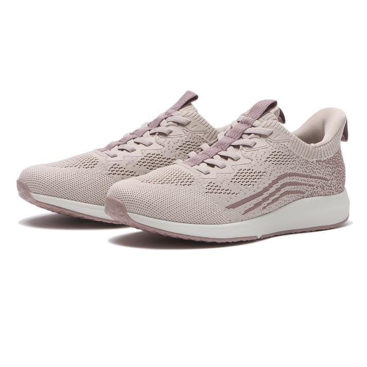 ＜ハンズフリー＞レディース ABC SELECT エービーシーセレクト QS KNIT SNEAKER ニットスニーカー W1053 LT ...