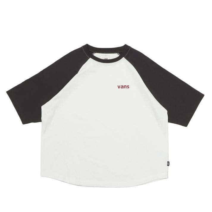 VANS（ヴァンズ） W raglan sleeves cropped TEE ロングスリーブ