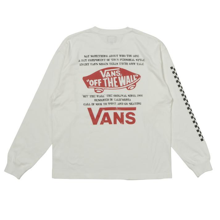 VANS（ヴァンズ） M Say Something L TEE ロングスリーブ 126R1022000