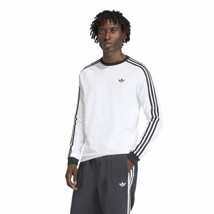 adidas（アディダス） U 3STRIPES LS TEE ロングスリーブ KE3545 WHITE