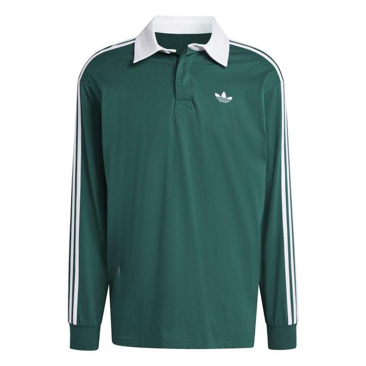 adidas（アディダス） M 3ST RUGBY LS POLO ロングスリーブ KE3572