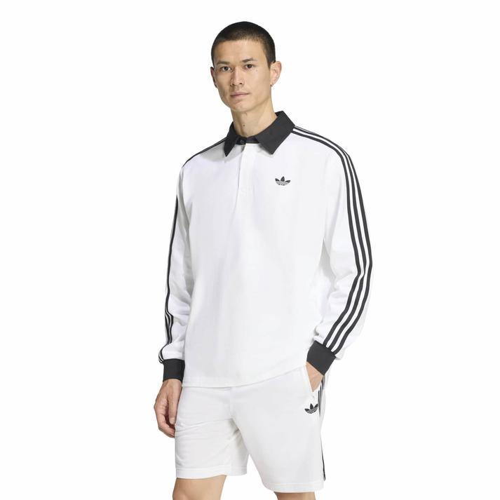 adidas（アディダス） M 3ST RUGBY LS POLO ロングスリーブ KE3575