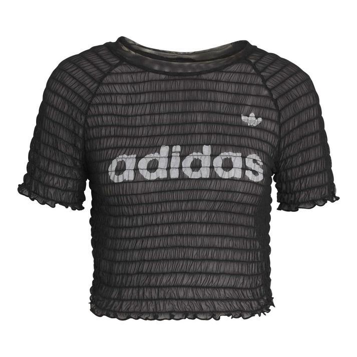 adidas（アディダス） レディース W SMOCKED CALI TEE ショート