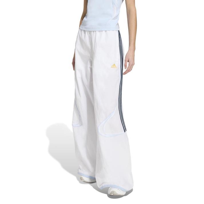 adidas ホワイト ストレートパンツ adidas（アディダス） レディース W TEAMGEIST 2.0 TRACKPANTS ロング