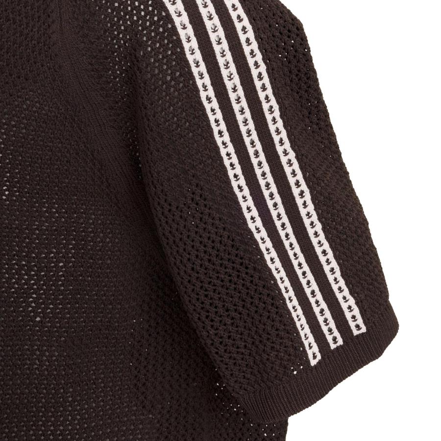adidas（アディダス） レディース W KNIT CROCHET SS POLO ショート