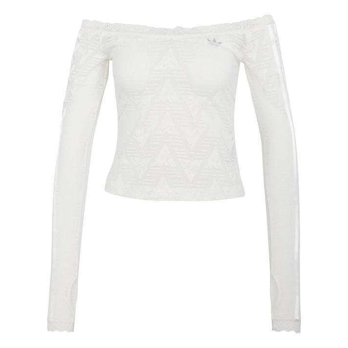 adidas（アディダス） レディース W LACE BARDOT LS ロングスリーブ