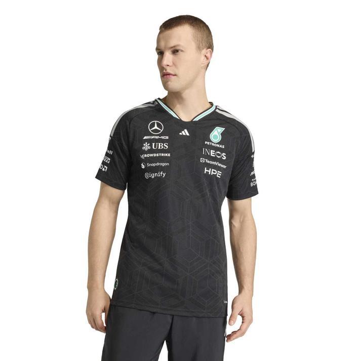 ◈ adidas × Mercedes-AMG / ポロシャツ Black L adidas MERCEDES - AMG PETRONAS FORMULA ONE TEAM POLO - Black