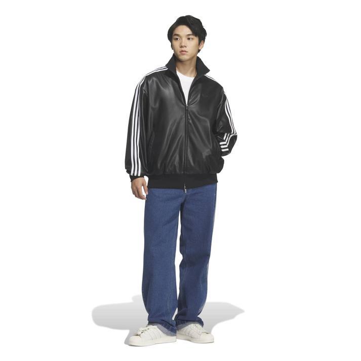 adidas（アディダス） U PLEATHER 3ST TT(SK) アウター KQ5472 BLACK