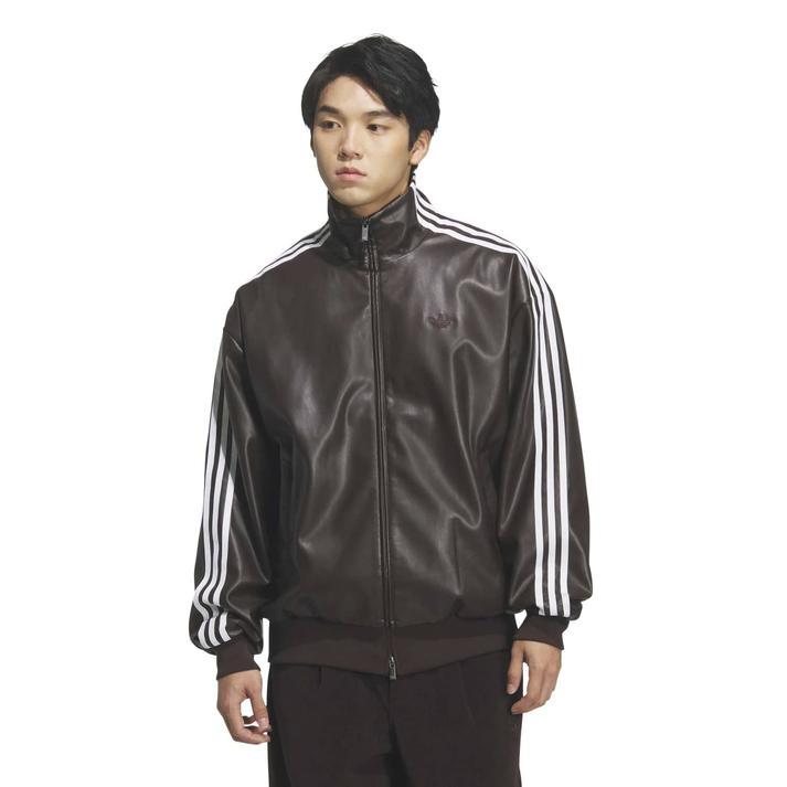 H5097◾️アライア　パネル　ジャケット adidas（アディダス） U PLEATHER 3ST TT(SK) アウター KQ5473
