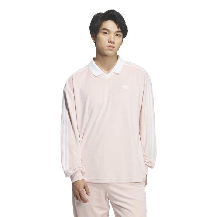 adidas（アディダス） U VELOUR POLO LS(SK) ロングスリーブ KQ5487