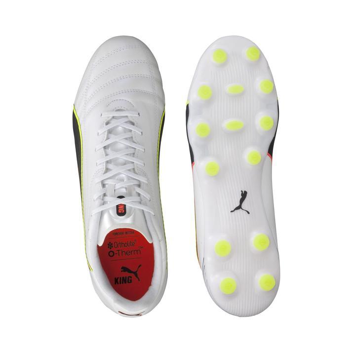 PUMA プーマ KING 20 ULTIMATE JP HG/AG キング 20 アルティメット JP HG/AG 108458 01WH/G.REDの画像