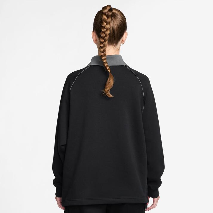 NIKE（ナイキ） レディース W PHNXFLC POLO TOP スウェット ポロ