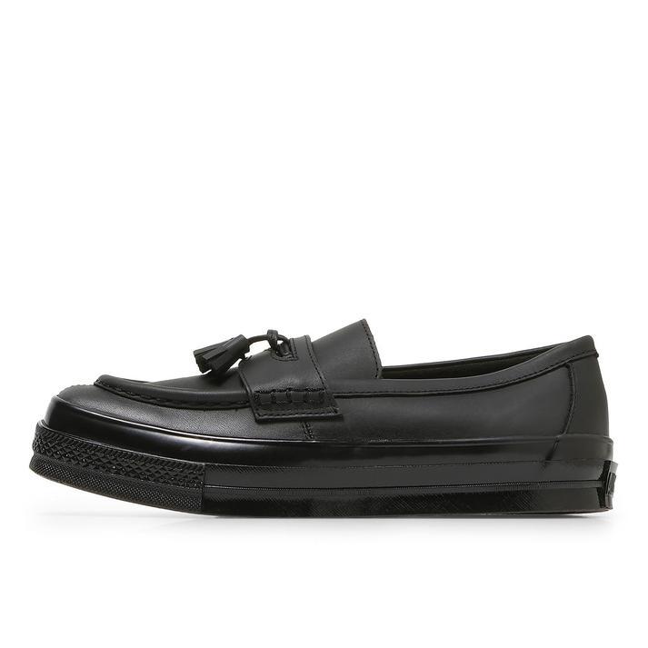 【1回使用】コンバース　オールスター　スクエアトゥローファー　ブラック27cm CONVERSE（コンバース） AS SQUARETOE LOAFER オールスター スクエア