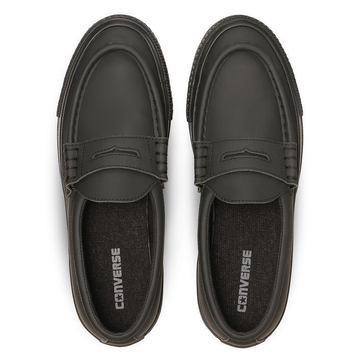 【新品未使用】コンバース オールスター ローファー 23cm ブラック 革 CONVERSE（コンバース） AS WR SL LOAFER オールスター WR SL