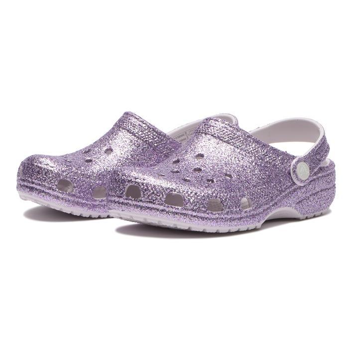 あきページ crocs（クロックス） キッズ 18-21 CLS CHUNKY GLITTER CG K キッズ