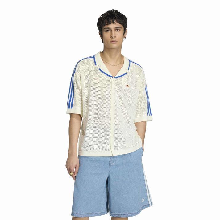 adidas（アディダス） M KNITTED SHIRT(HIGH SUMMER) ショートスリーブ