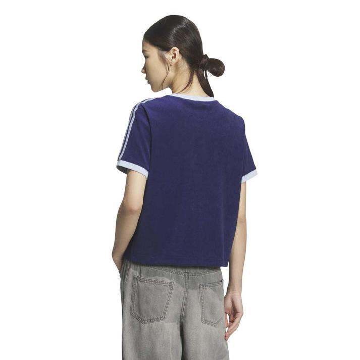 レディース adidas アディダス W TERRY TEE ショートスリーブ KR7009 ABC-MART限定 *DARKBLUEの画像