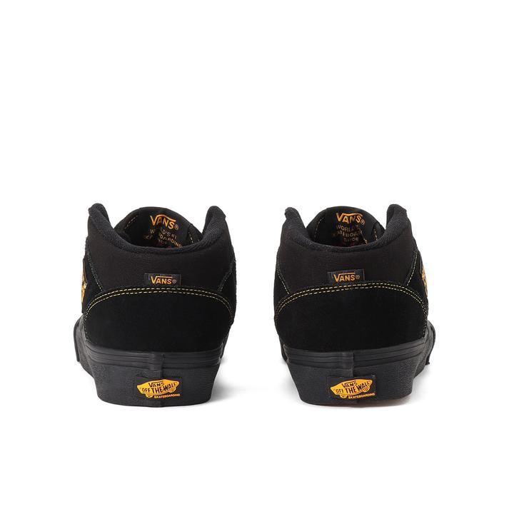 VANS ヴァンズ SKATE HALF CAB スケート ハーフキャブ VN0A5FCDBLN BLACK/MUSTARDの画像