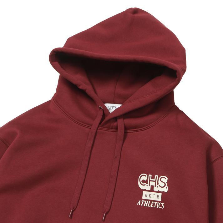 ロングスリーブ AKTR アクター C.H.S. SWEAT HOODIE 225-103010 REDの画像