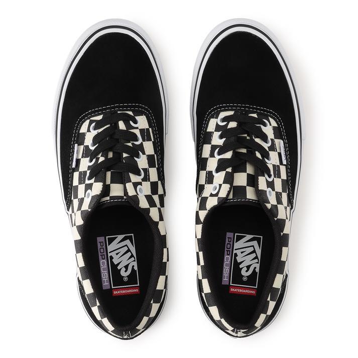 VANS（ヴァンズ） SKATE ERA スケート エラ VN000ECRBZW CHK BLACK