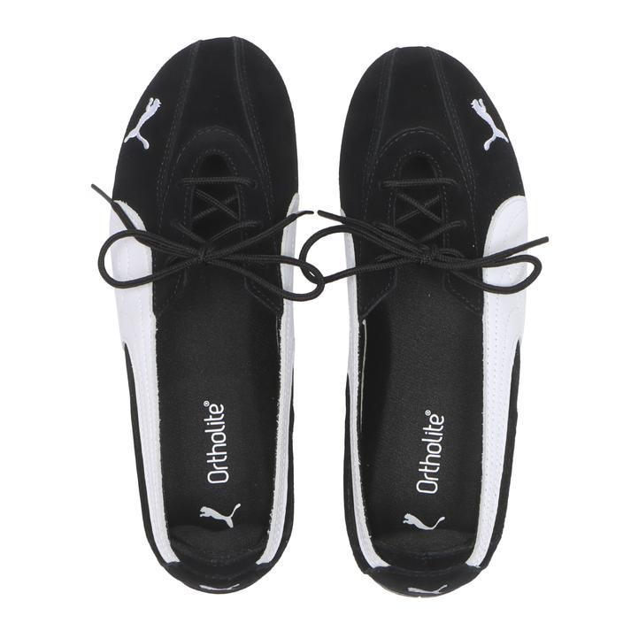 PUMA（プーマ） W SPEEDCAT BALLET NOVA 408340 02BK/WH : ABC-MART