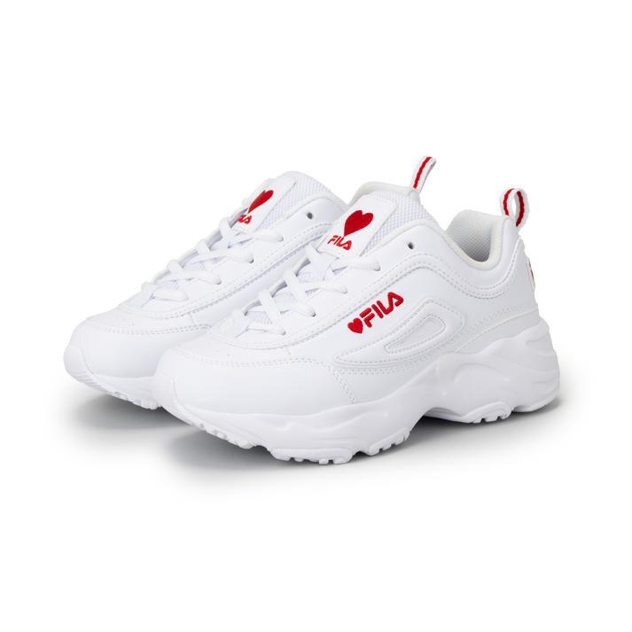 フィランダTD 4枚セット FILA（フィラ） キッズ 19-23 DISTRACER HEART KD ディストレーサー