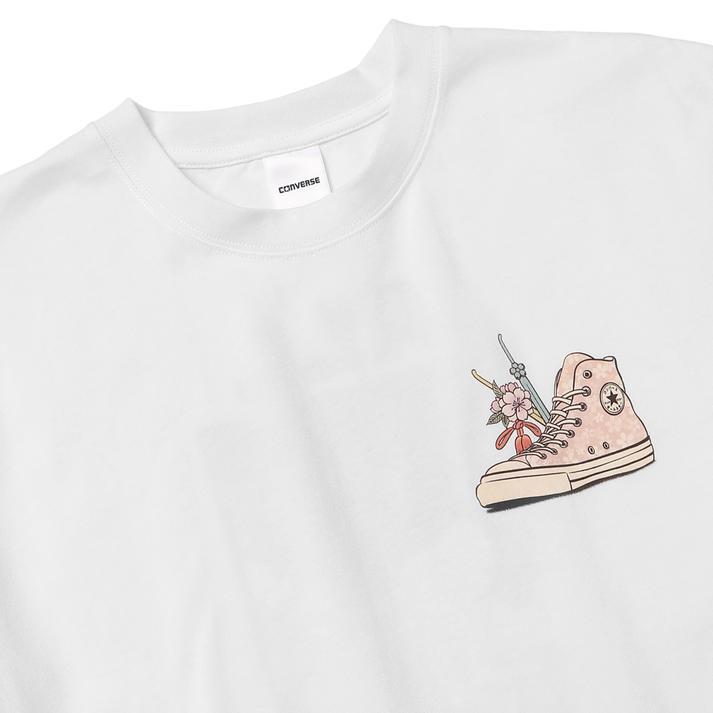 CONVERSE（コンバース） CV BIJINGA SAKURA T SHIRT CV美人画サクラT
