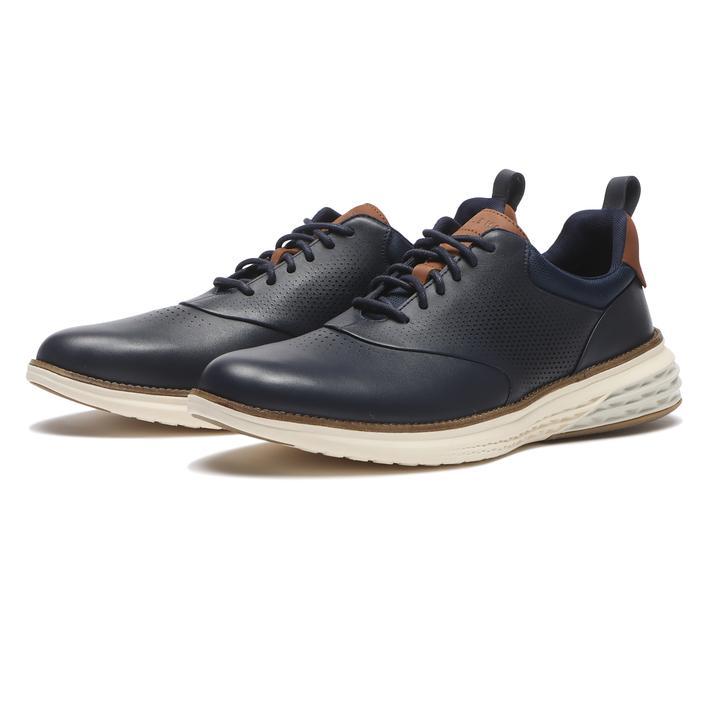 新品Cole Haan コールハーングランドモーションネイビー （27㎝軽量 COLE HAAN（コールハーン） コール ハーン GRAND HURRION LASER PERF