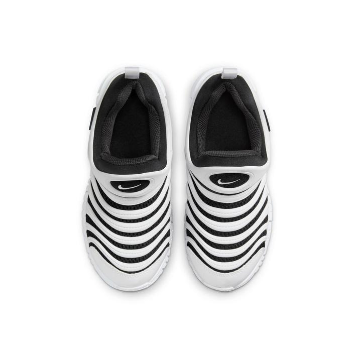 キッズ NIKE ナイキ 17-22 NIKE DYNAMO FREE BR (PS ダイナモ フリー BR PS KIB7245 100WHITE/BLACKの画像