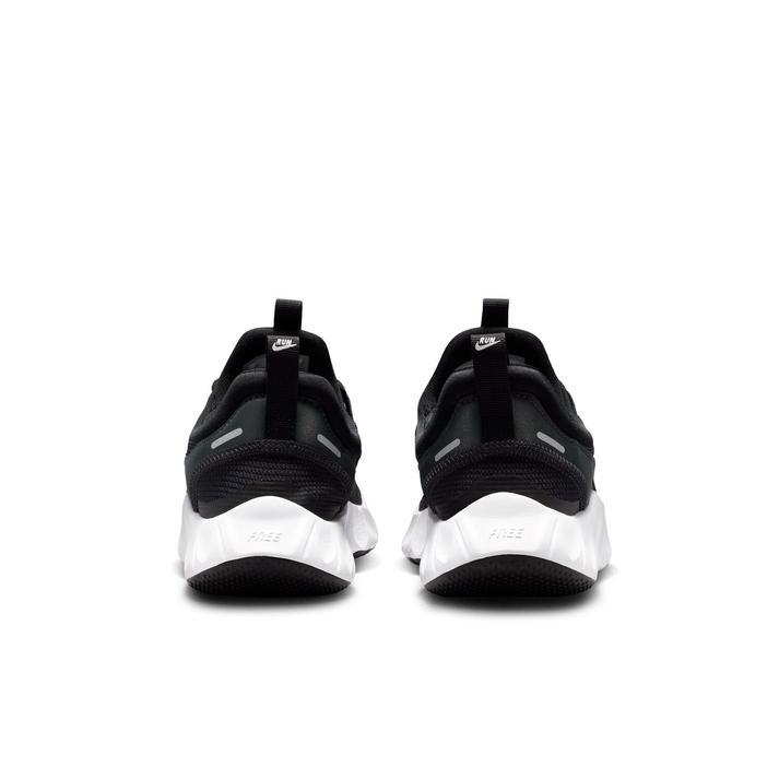 ジュニア NIKE ナイキ 225-25(H) NIKE FREE RIDE (GS) フリー ライド GS KIO1642 *001BLACK/WHITEの画像