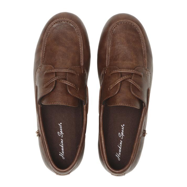 Hawkins（ホーキンス） レディース TARA デッキシューズ HW20413 BROWN