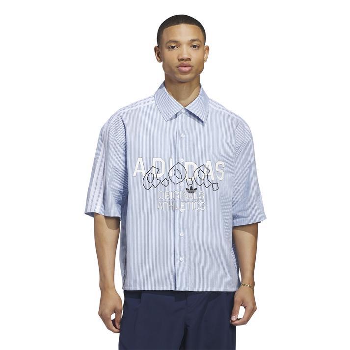 adidas（アディダス） M POPLIN BUTTN UP(ORI PREP) ショートスリーブ